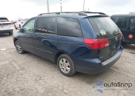 2005 Toyota Sienna Le z USA, uszkodzony, nr VIN 5TDBA23C55S038111
